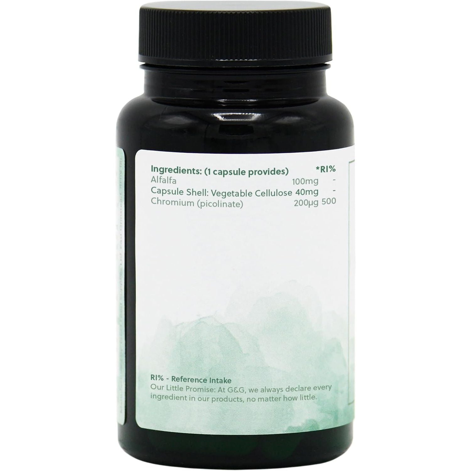 Chromium Picolinate | 200Mcg of Chromium Picolinate per Capsule | 60 Vegan Capsules | G&G Vitamins