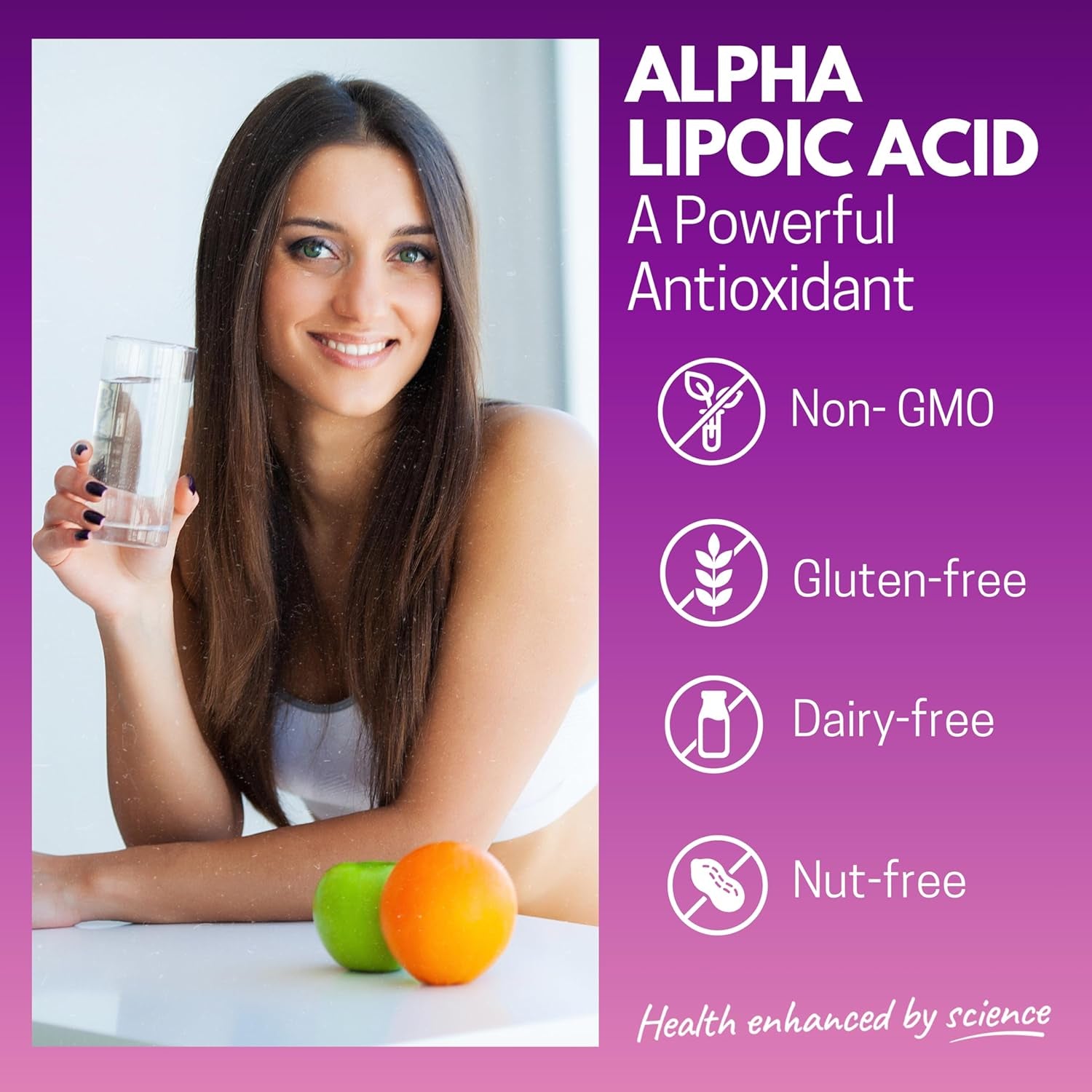 Alpha Lipoic Acid 650Mg Capsules, 50/50 Blend of Both R-ALA & S-ALA, 120 Vegan Capsules (4 Month Supply), Powerful Natural Protective Antioxidant, Made in UK