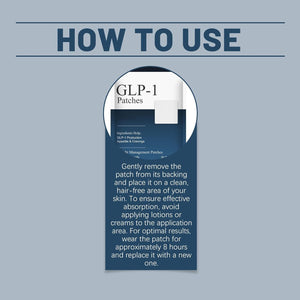 GLP-1 Patches,Glp1 Weight Loss Patches,Natural Ingredients,Gentle and Soothing for Women (2)