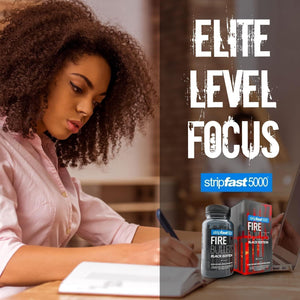 Fire Bullets Max Strength Black Edition for Women and Men - Pack of 1