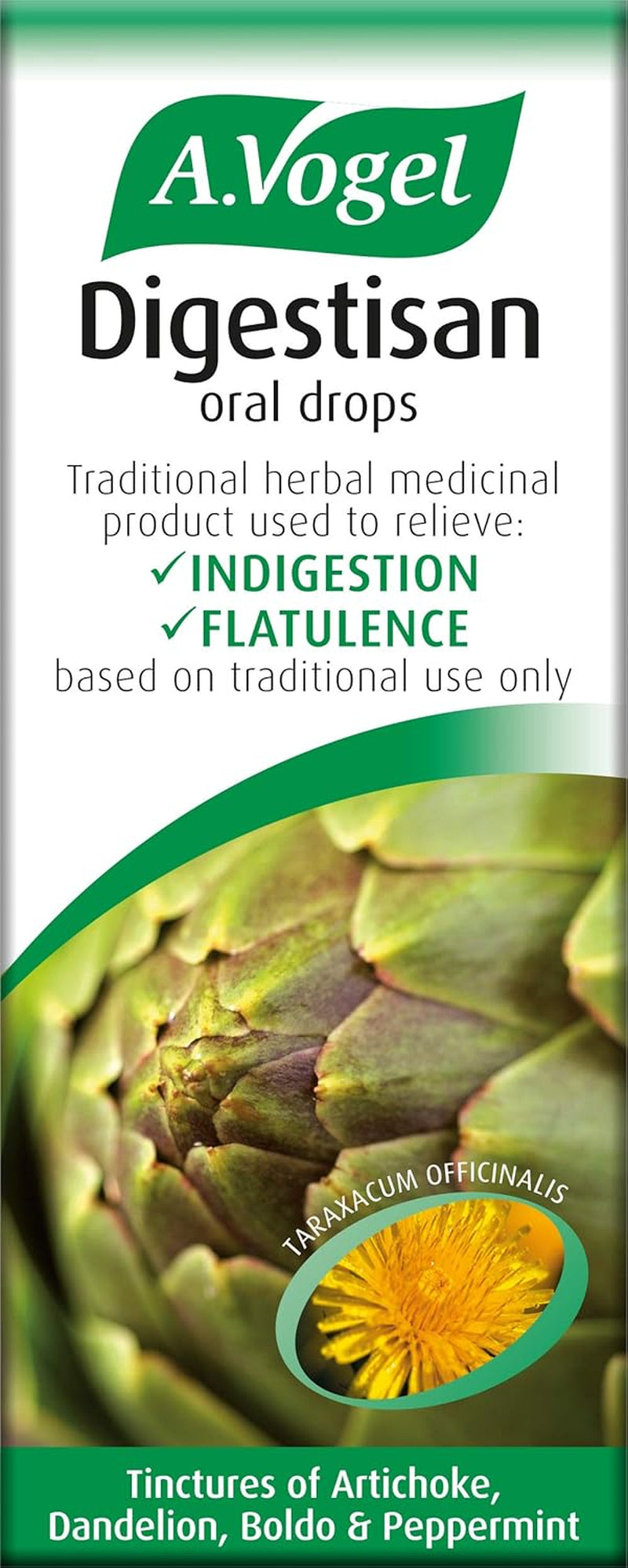 A.Vogel Digestisan Oral Drops 50Ml | Indigestion Relief | Helps with Feeling of Fullness and Flatulence | 50Ml