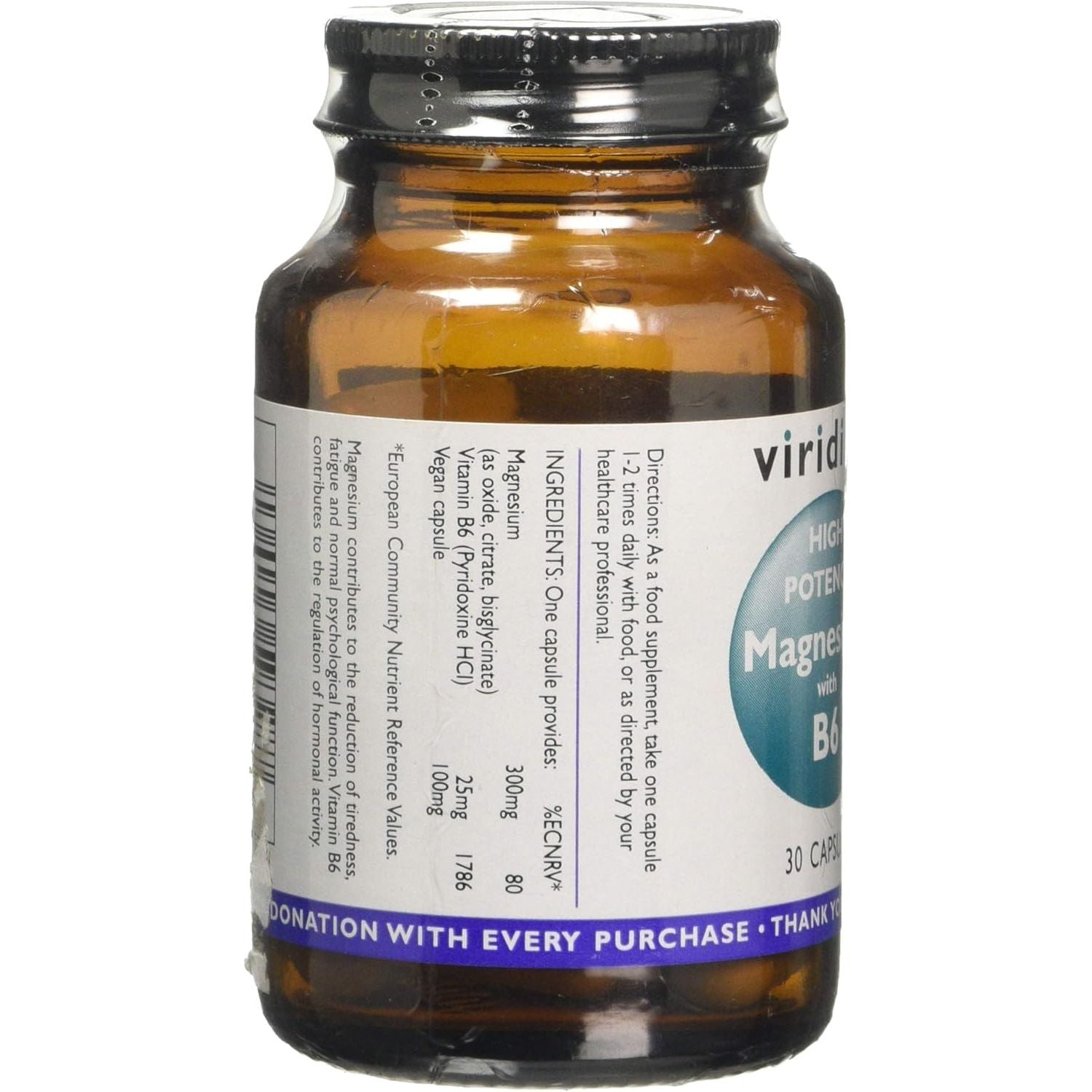 High Potency Magnesium with B6