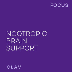 N°4 Focus - Nootropics Brain Supplement - with Lions Mane, Ginseng and Ginkgo Biloba, Bacopa Monnieri, CDP Choline, Vitamin B Complex - Cognitive Enhancer for Concentration & Memory - 60 Capsules