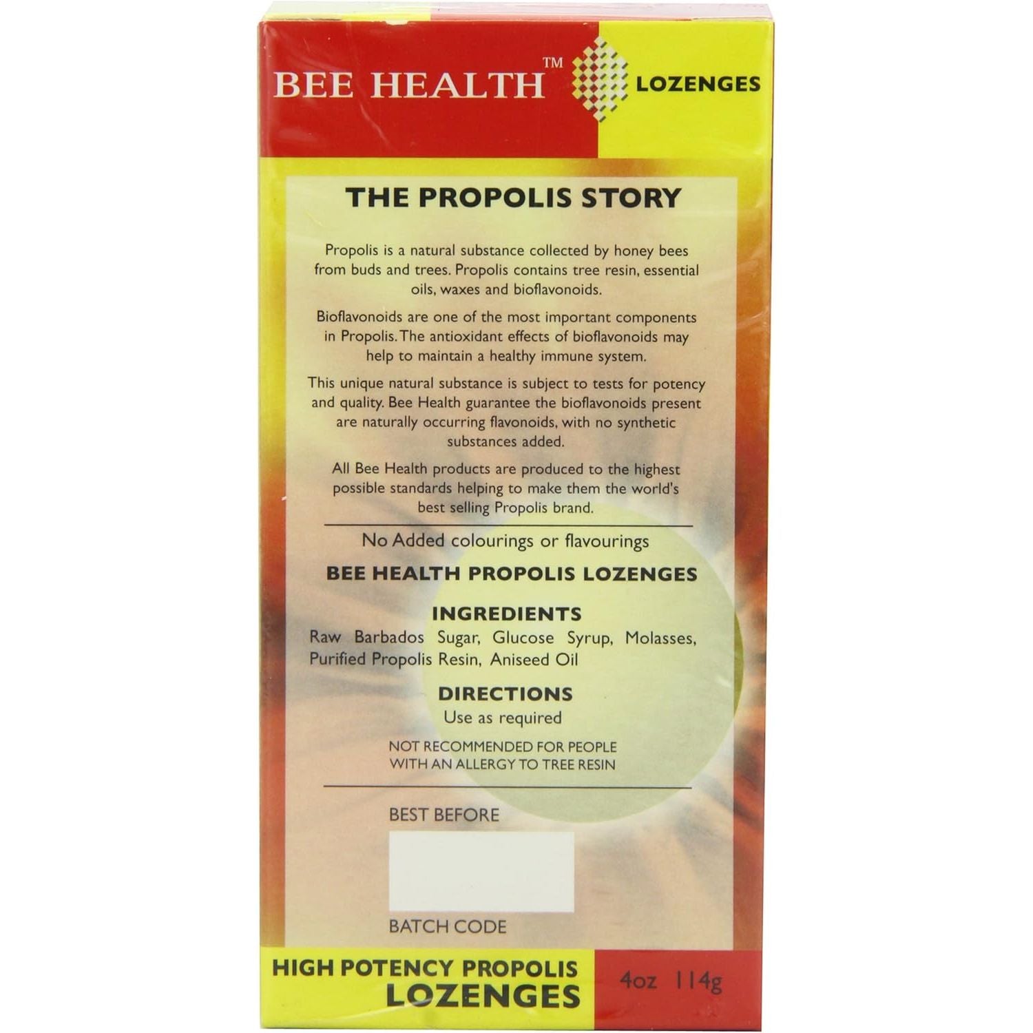 Bee Health Propolis Lozenges 114 G Pack of 2