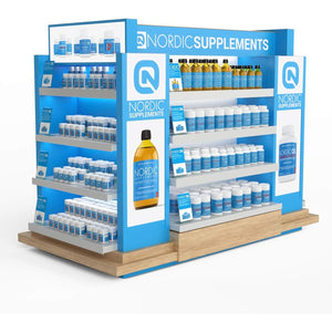 Nordic Supplements® Omega 3 Fish Oil 1000Mg with Vitamin D3 4000IU & K2 MK-7 100Μg – High Strength Triple Formula for Heart, Brain, Vision, Immune & Bone Health – 180 Capsules – Burp-Free & Ultra-Pure