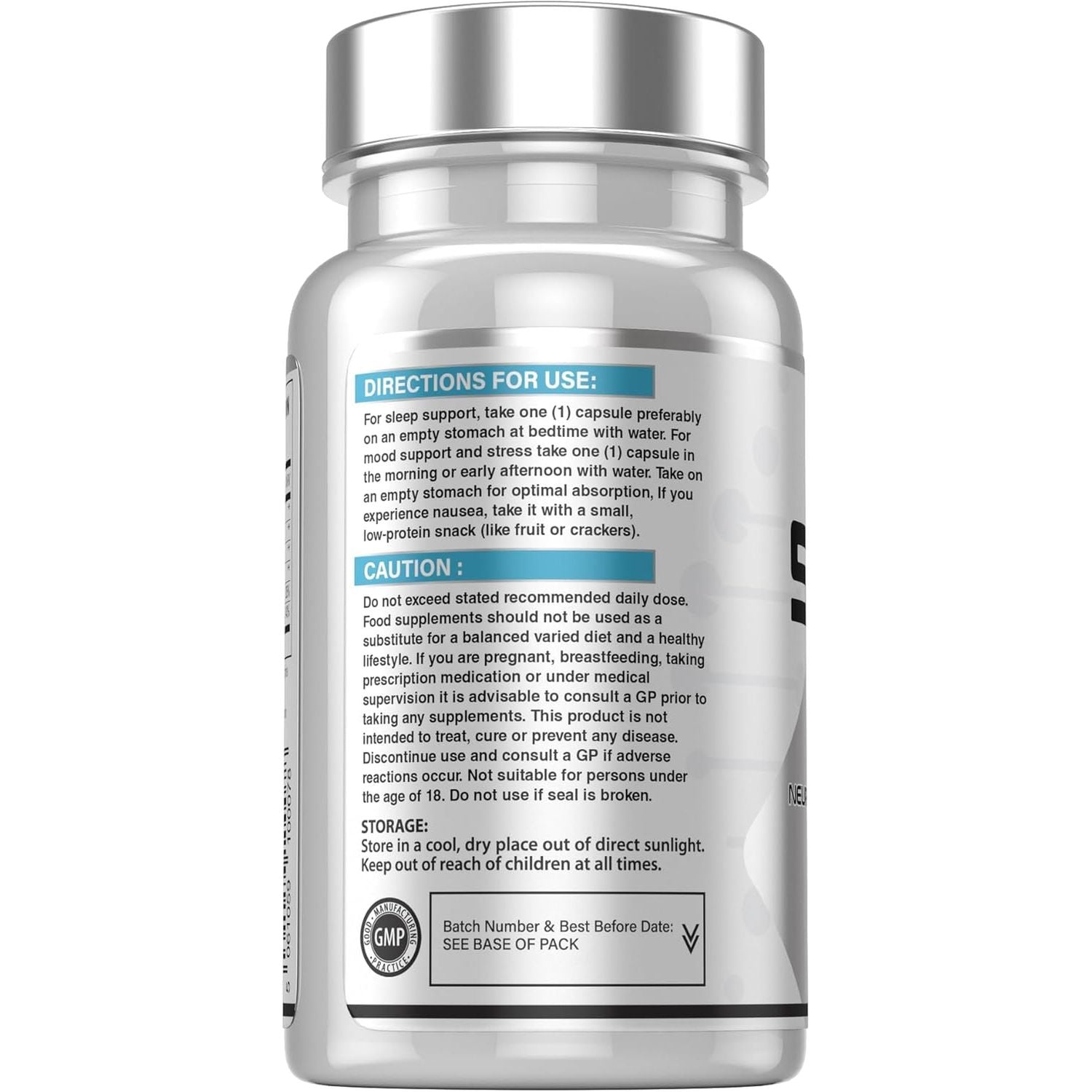 5HPT Ultra 4,000MG - Extra Strength Griffonia Seed Extract Neurotransmitter Support with Nicotinamide, Glycine, Inositol, Vitamin B6, 60 Vegan Capsules