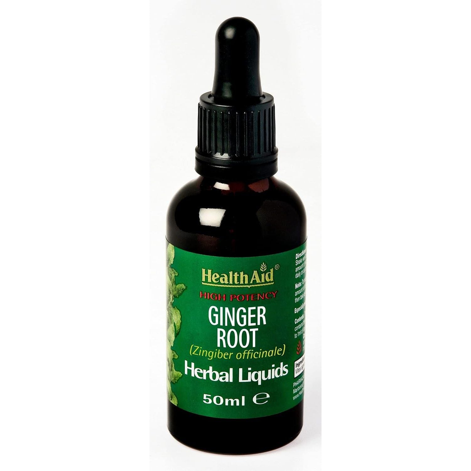 Healthaid Ginger Root (Zingiber Officinale) 50Ml Liquid