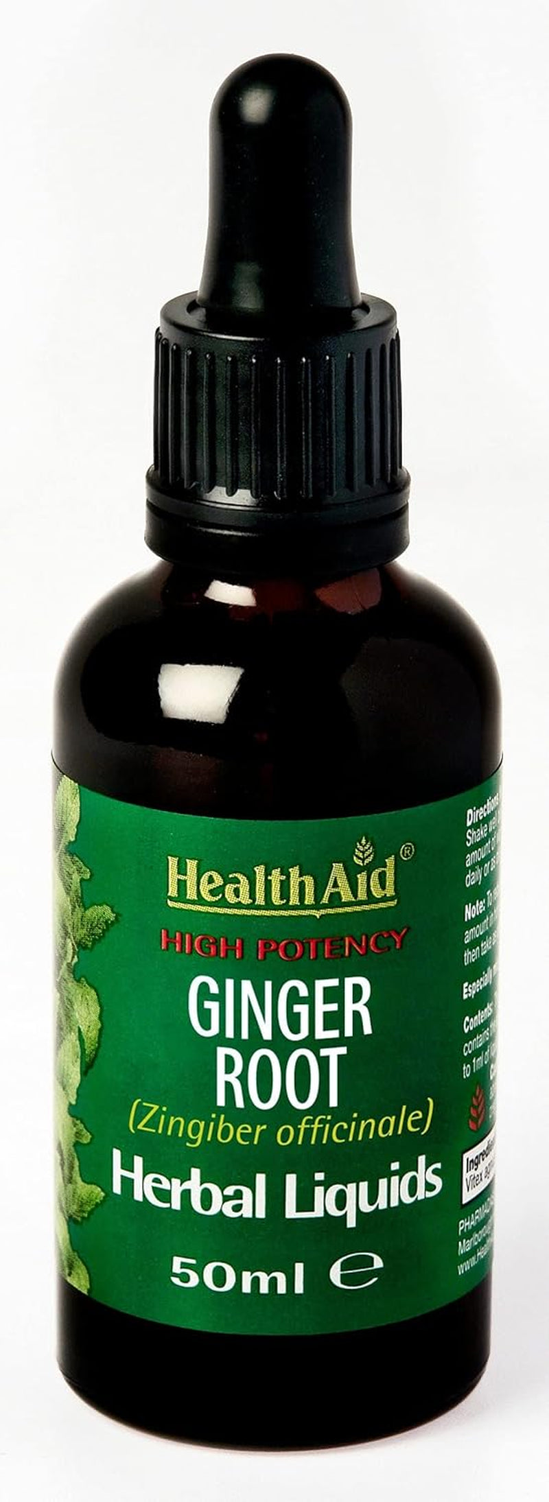 Healthaid Ginger Root (Zingiber Officinale) 50Ml Liquid