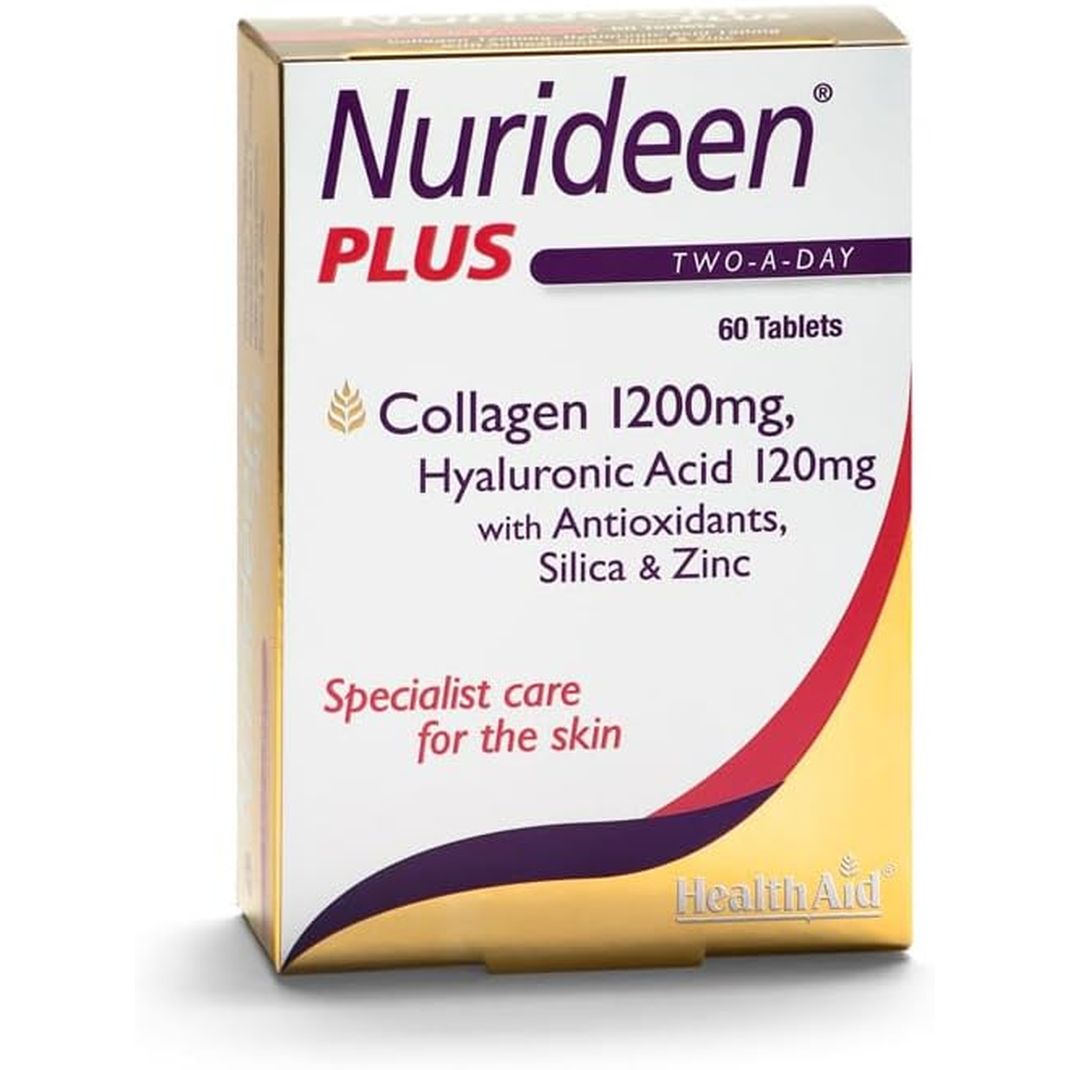Healthaid Nurideen plus (Promote Healthy Skin, Hair and Nails) 60 Tablets, Pack of 1