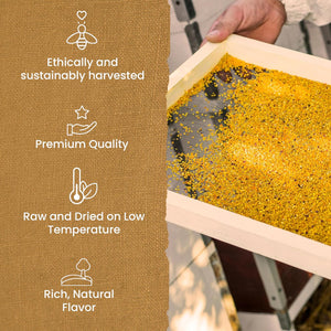 Earthbreath Bee Pollen Granules 400Gr (2X200Gr)– 100% Raw & Natural – Sustainably Harvested – Rich in Natural Goodness – No Artificial Additives