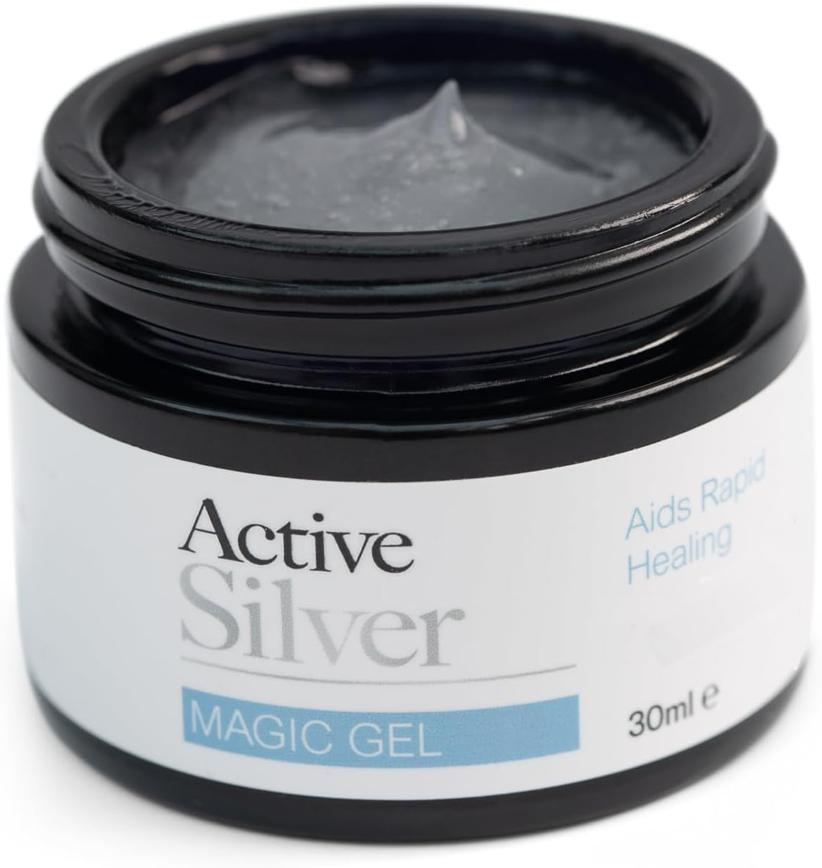 Active Silver Colloidal Silver Magic Gel (30Ml), Multipurpose Aloe Vera Gel with Colloidal Silver at 25Ppm, Use in the Home or as Part of Your Travel Kit