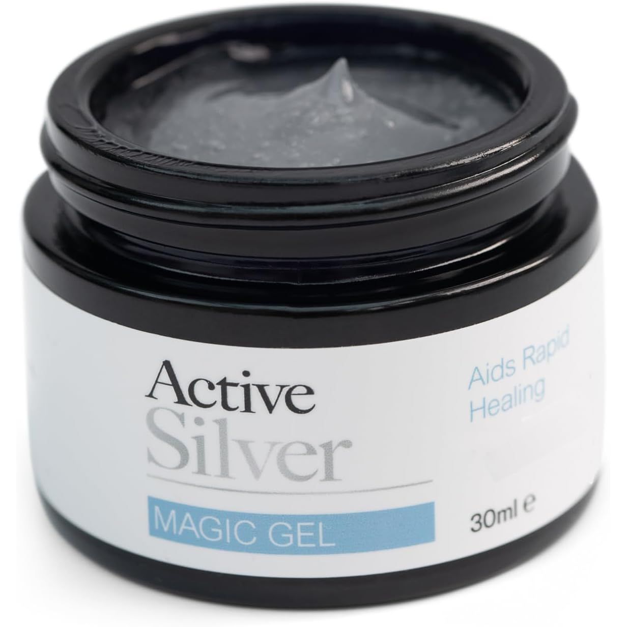 Active Silver Colloidal Silver Magic Gel (30Ml), Multipurpose Aloe Vera Gel with Colloidal Silver at 25Ppm, Use in the Home or as Part of Your Travel Kit