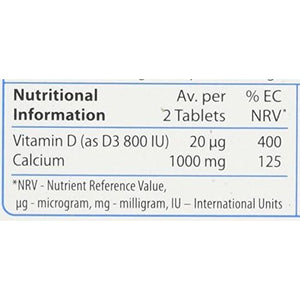 Calcium and Vitamin D Tablets, Vitabiotics Ultra (Pack of 1)