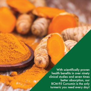 Turmeric Curcumin Complex 500Mg | as BCM-95 Curcugreen Clinically Studied | Vegan Certified | (Non-Gmo and Hypoallergenic | by Health Thru Nutrition (Pack of 60)