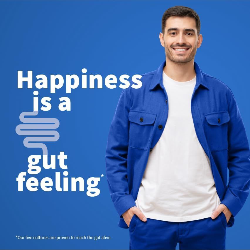 Garden of Life Microbiome Probiotics Once Daily Men’S Supplements | 30 Capsules Made in Italy | 30 Billion CFU 14 Strains | Gluten, Dairy & SOYA Free - Vegan