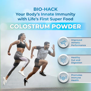 Colostrum Powder 100% All Natural Bovine | Maximum Strength | 150G | Absorbs Readily | Properties of Anti-Aging, Immune, Metabolic, & Other Essential Factors