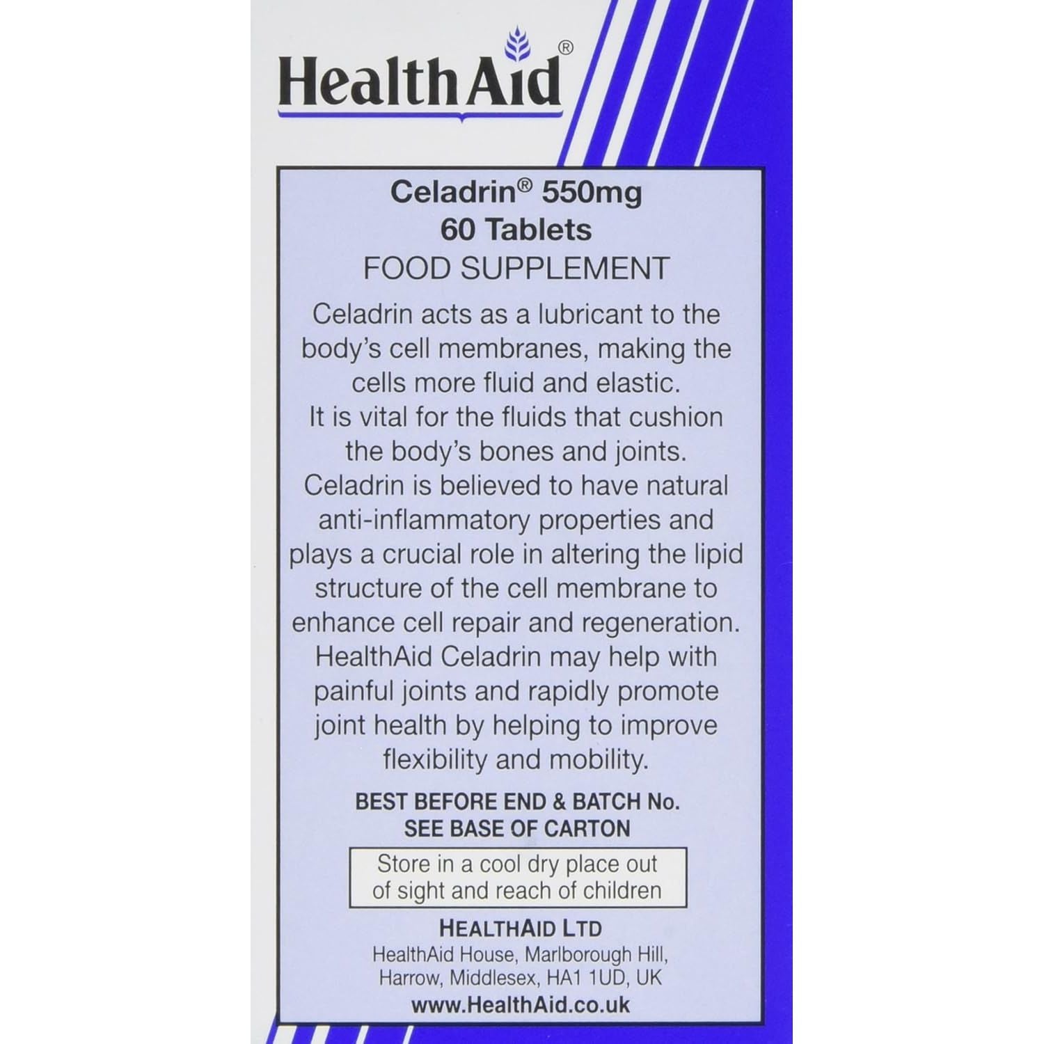 Healthaid Celadrin - 60 Tablets