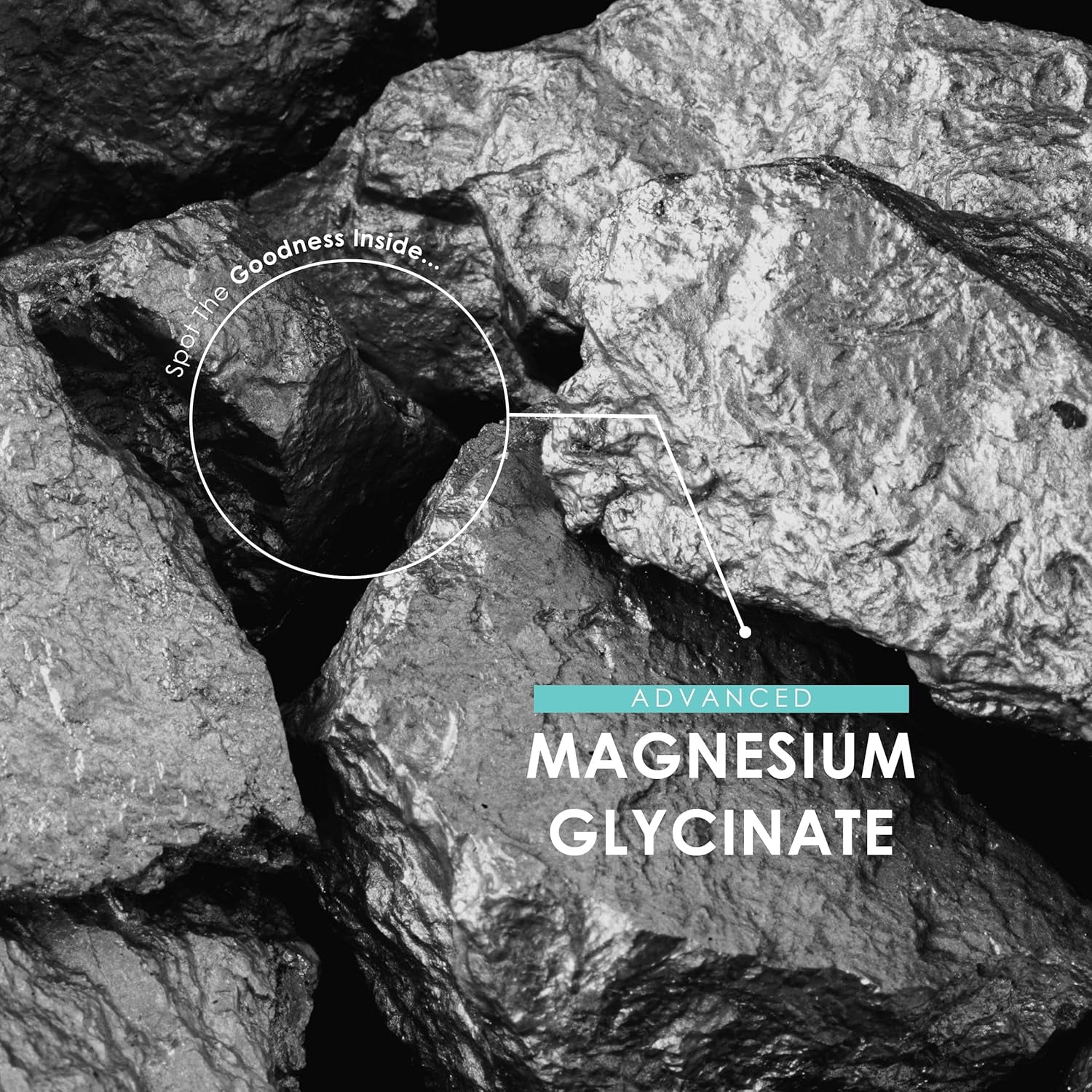 Magnesium Glycinate 1500Mg with Bioperine® – Supports the Nervous System - Reduces Tiredness and Fatigue - 90 Vegan Capsules (45 Days Supply) - Resealable and Recyclable Pouch - by Alpha01