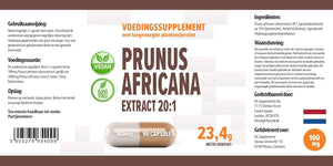 Hepatica Pygeum Africanum – 2000Mg Equivalent (100Mg 20:1 Extract) | 90 Vegan Capsules | 13% Phytosterols | High-Strength Prostate & Urinary Health Support | 3Rd Party Lab Tested