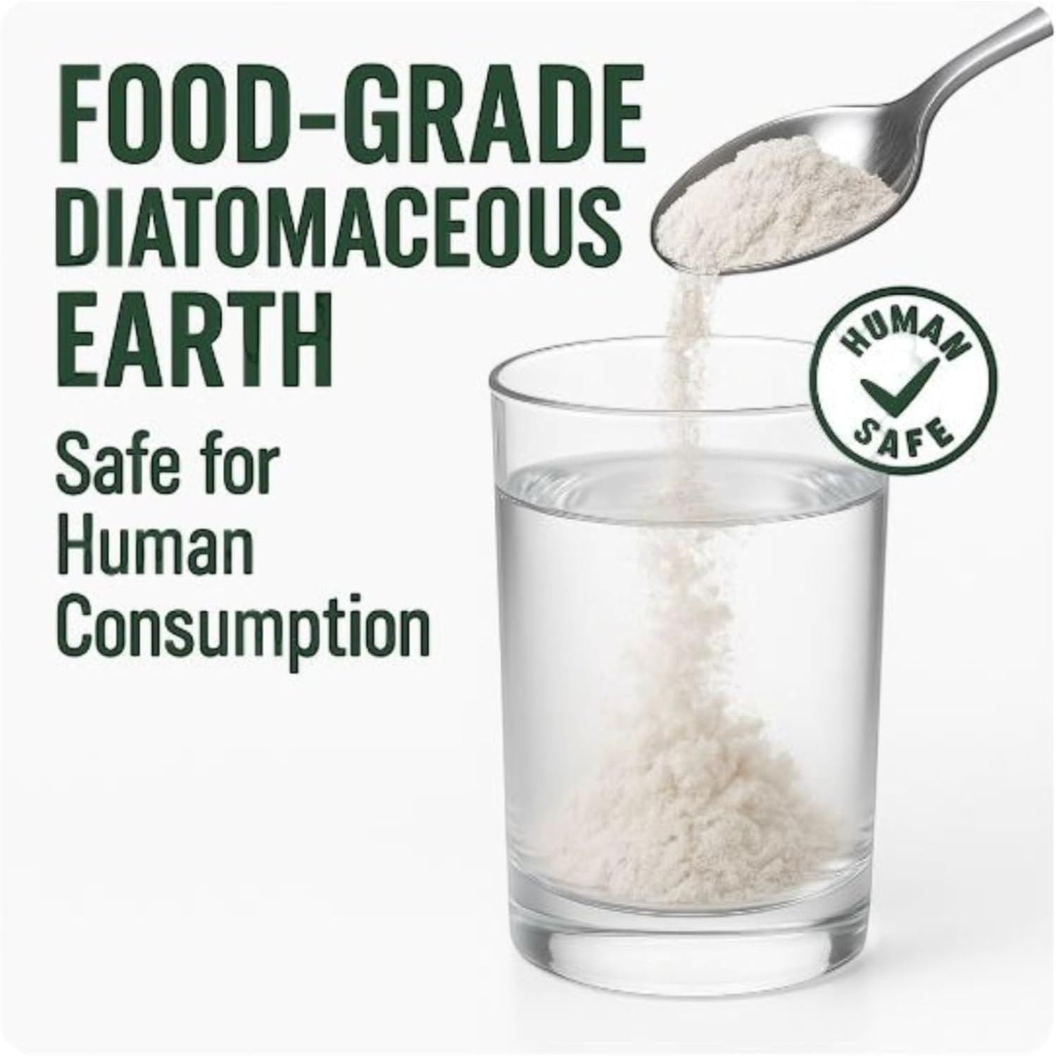 Superior Diatomaceous Earth Food Grade 500G - Diatomaceous-Earth Superior Food Grade UK by Natural Sources™ Full Ebook! Premium Fresh Water Source! Use for Health, Pets, Pest Control, for Chickens…