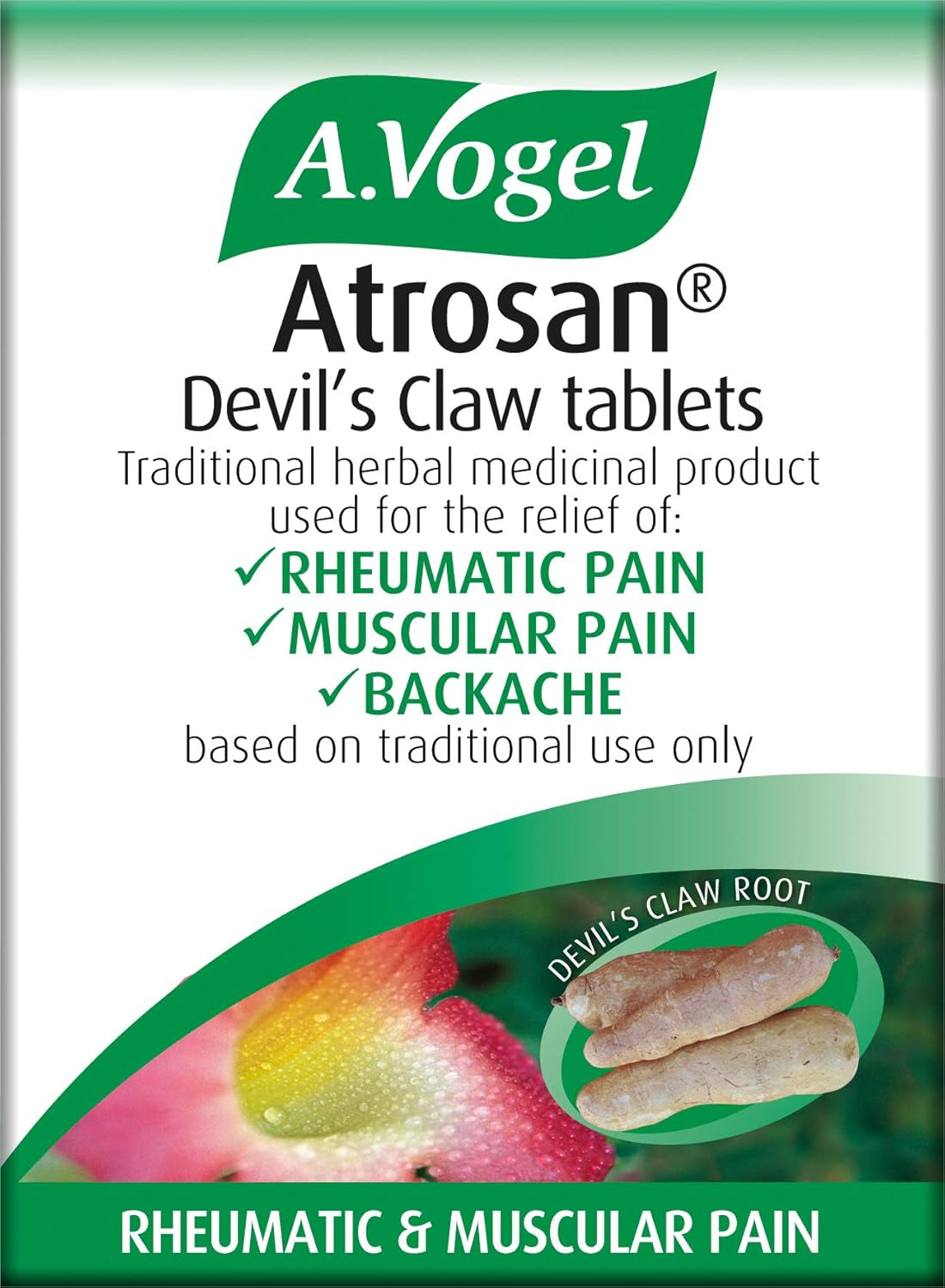 A.Vogel Atrosan Devil’S Claw Tablets | Back & Muscle Pain Relief | 30 Devil’S Claw Tablets