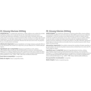 Siberian Ginseng Tablets | Supports Mental Performance & Reduces Fatigue | Suitable for Vegans and Vegetarians | 360 Tablets = 6 Months’ Supply | Made in the UK in Accordance with GMP Standards