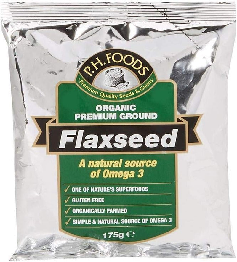 Prewetts Organic Premium Ground Flaxseed - 175G (Pack of 1)