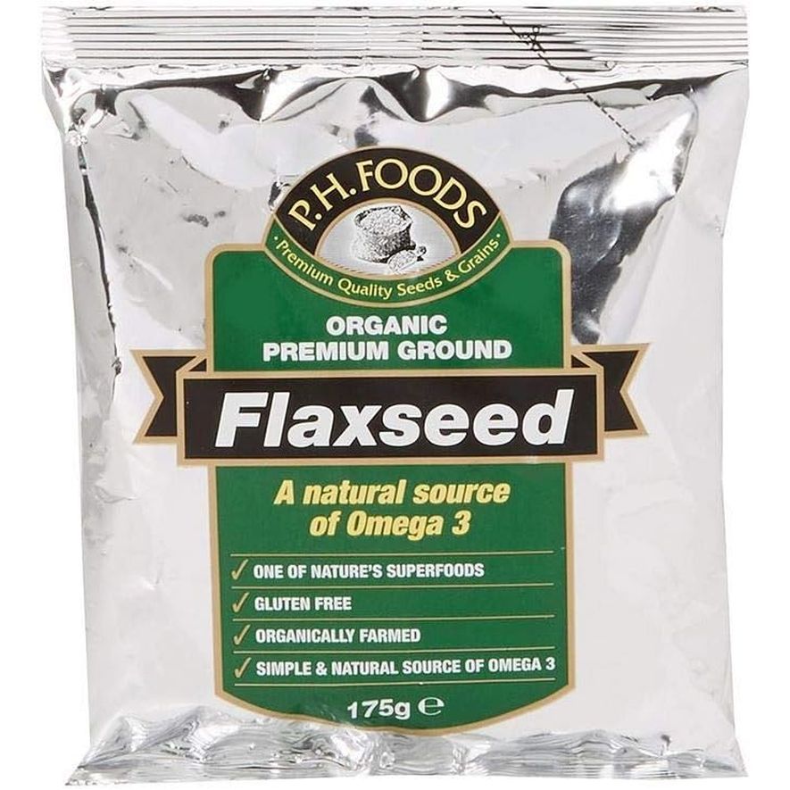 Prewetts Organic Premium Ground Flaxseed - 175G (Pack of 1)
