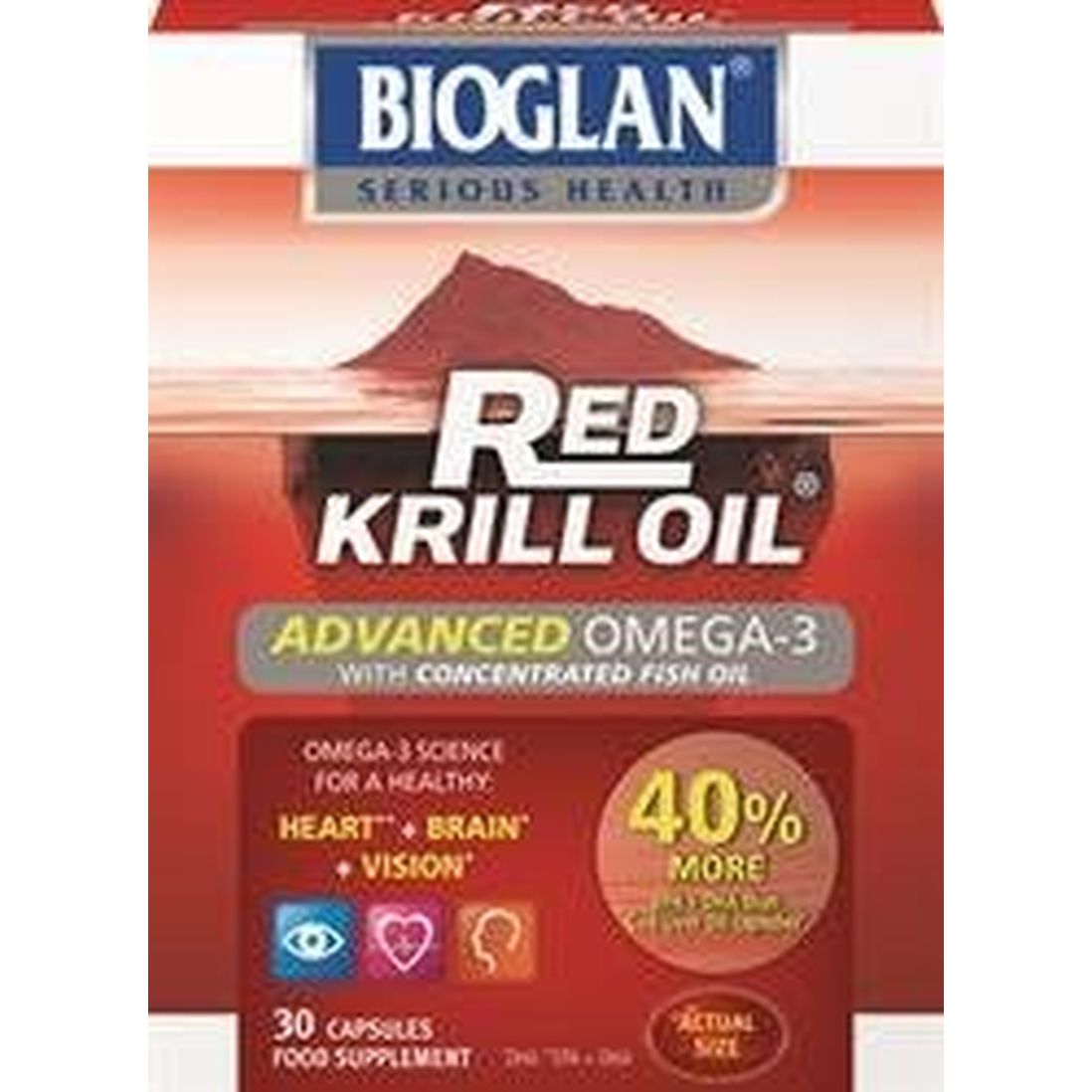 Bioglan Red Krill Oil 30 Capsule (Case of 3