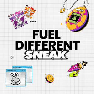 SNEAK Energy Gummies - Berry Flavour | 60 Pack | Sugar Free, with 100Mg Natural Caffeine per Serving | Boost Focus, Energy & Mental Clarity | 9 Vitamins & Minerals