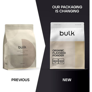 Bulk Organic Flaxseed Powder, 500 G, Packaging May Vary