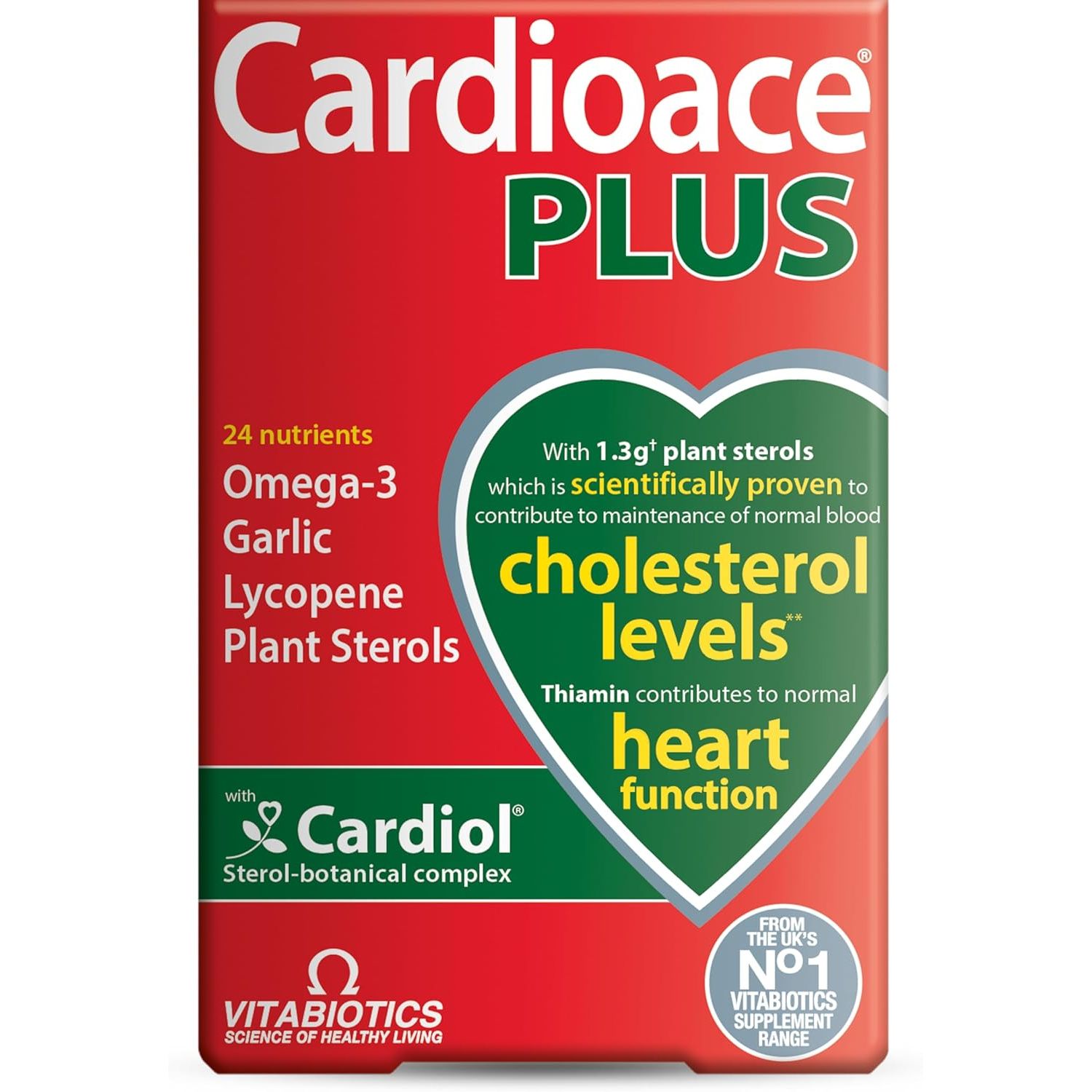 Cardioace plus - Omega-3 Capsules, 60 Each