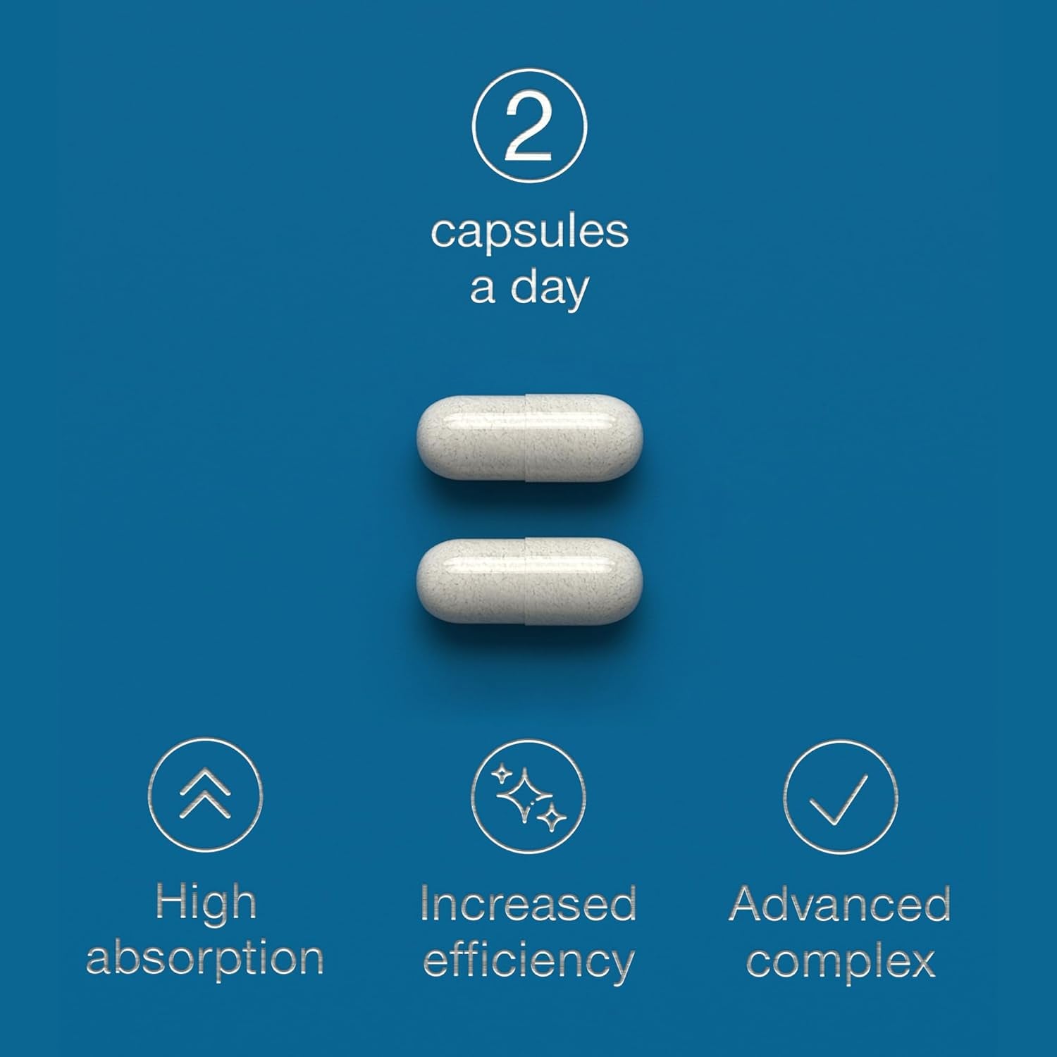 Magnesium Glycinate Supplement - 1500Mg Magnesium Bisglycinate Capsules with Zinc & Vitamin B6-120 Tablets High Strength Complex - 300Mg Chelated Supplement with Zinc - Advanced Absorption - UK Made