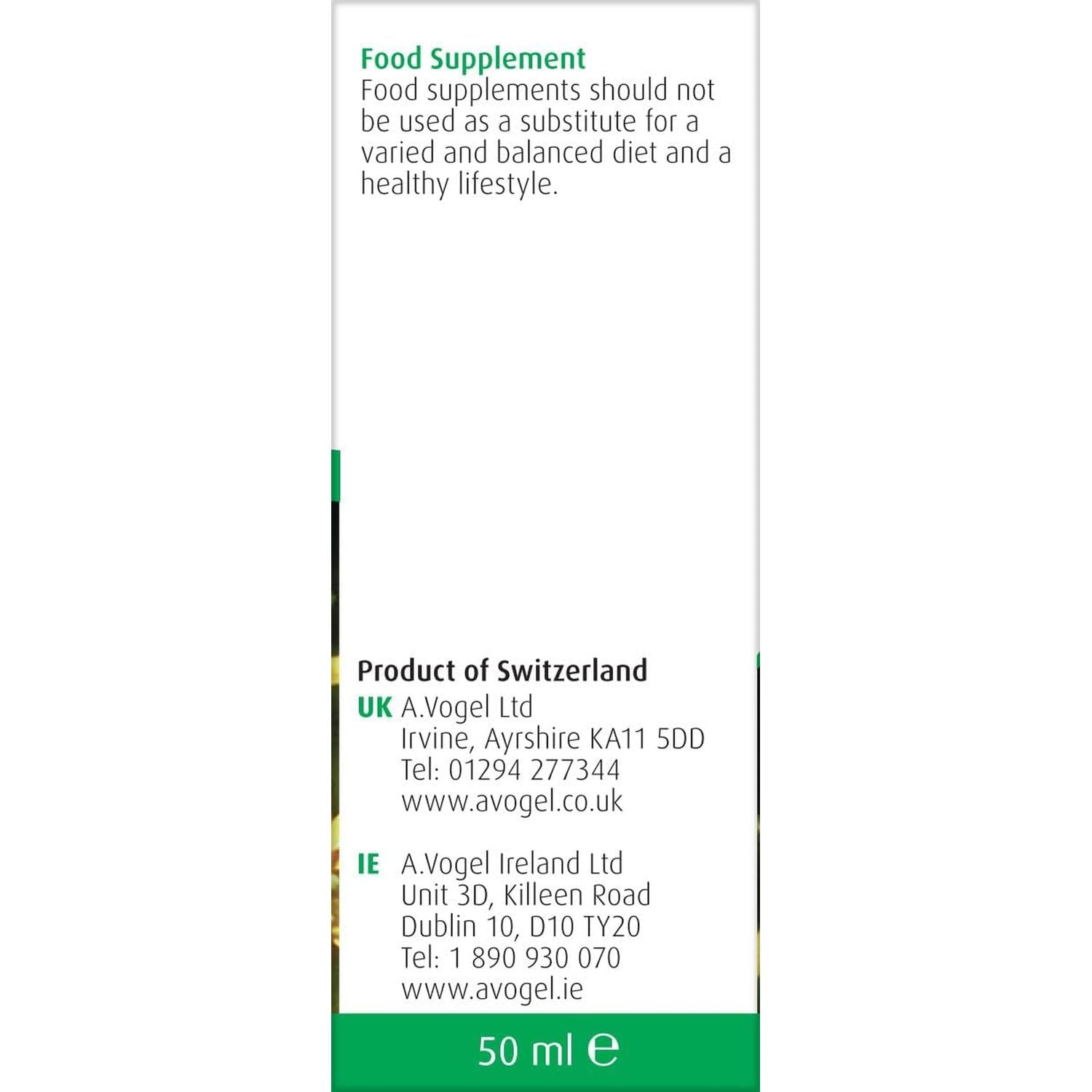 A.Vogel Luffa Complex Drops | Herb Tincture | Extract of 7 Tropical Herbs Including Luffa | Suitable for Vegans | 50Ml