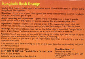 Ispaghula Husk Orange Drink Sachets, Pack of 30