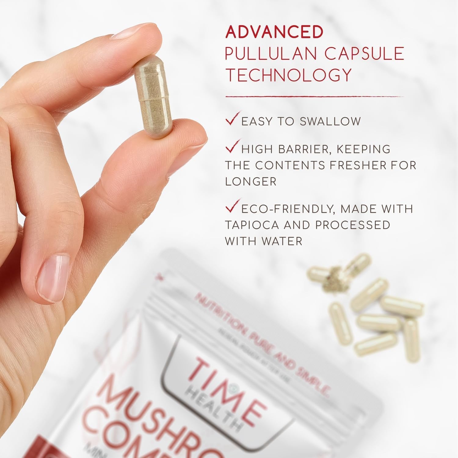 Mushroom Complex 6 | 120 Capsules | MAXIMUM STRENGTH | Chaga, Cordyceps, Shiitake, Reishi, Lions Mane, Maitake | Zero Additives | 100% Vegan | UK Made | the Original Mushroom Complex Formula in the UK