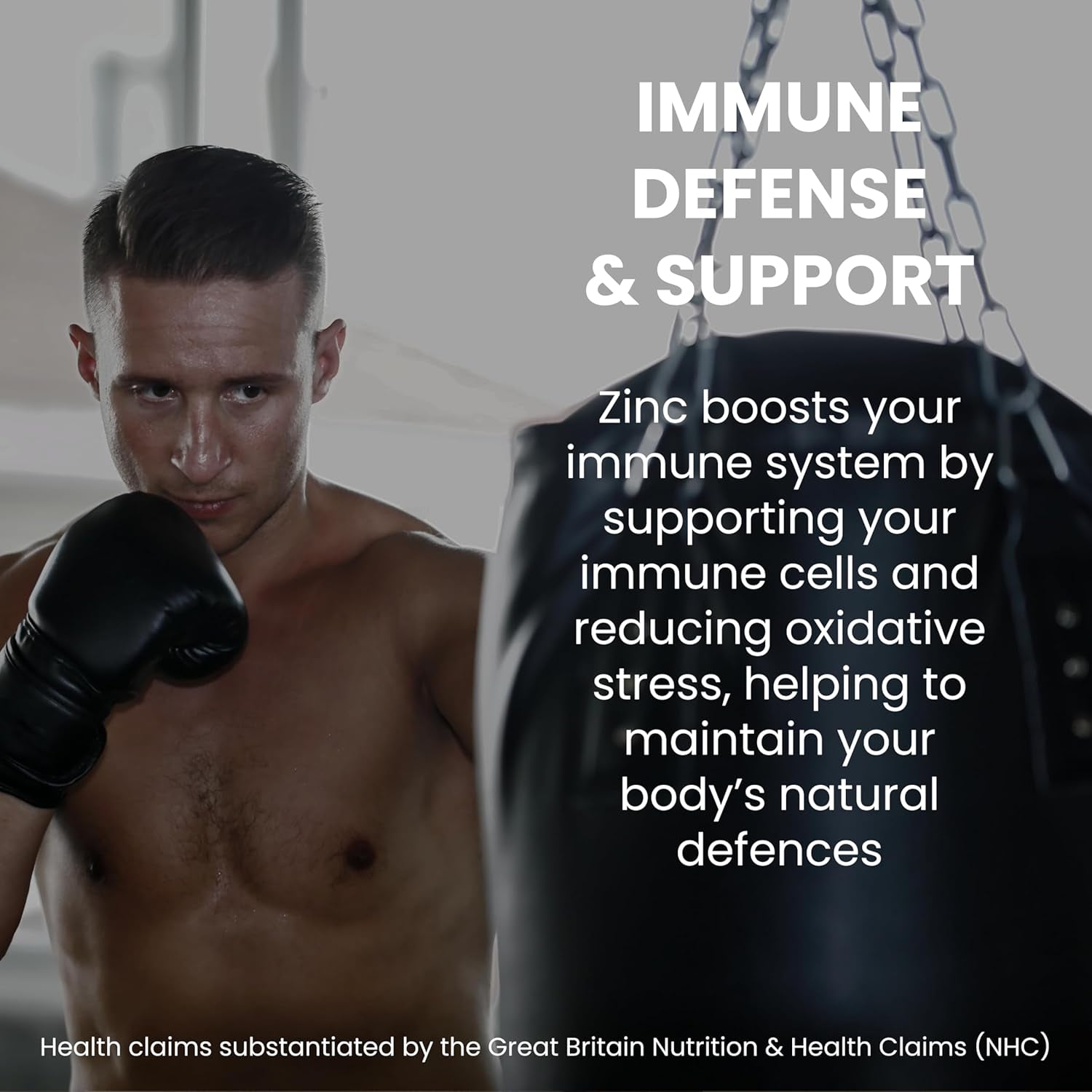 High Strength Ultra Zinc Complex, 120 Premium Capsules, Immune System, Cognitive Function, Potent Dose, Made in the UK