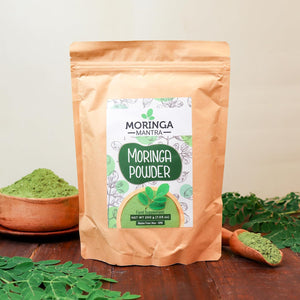 Moringa Mantra Moringa Leaf Powder 200 Grams, Naturally Grown Powdered Moringa Leaves, Tested for Heavy Metals