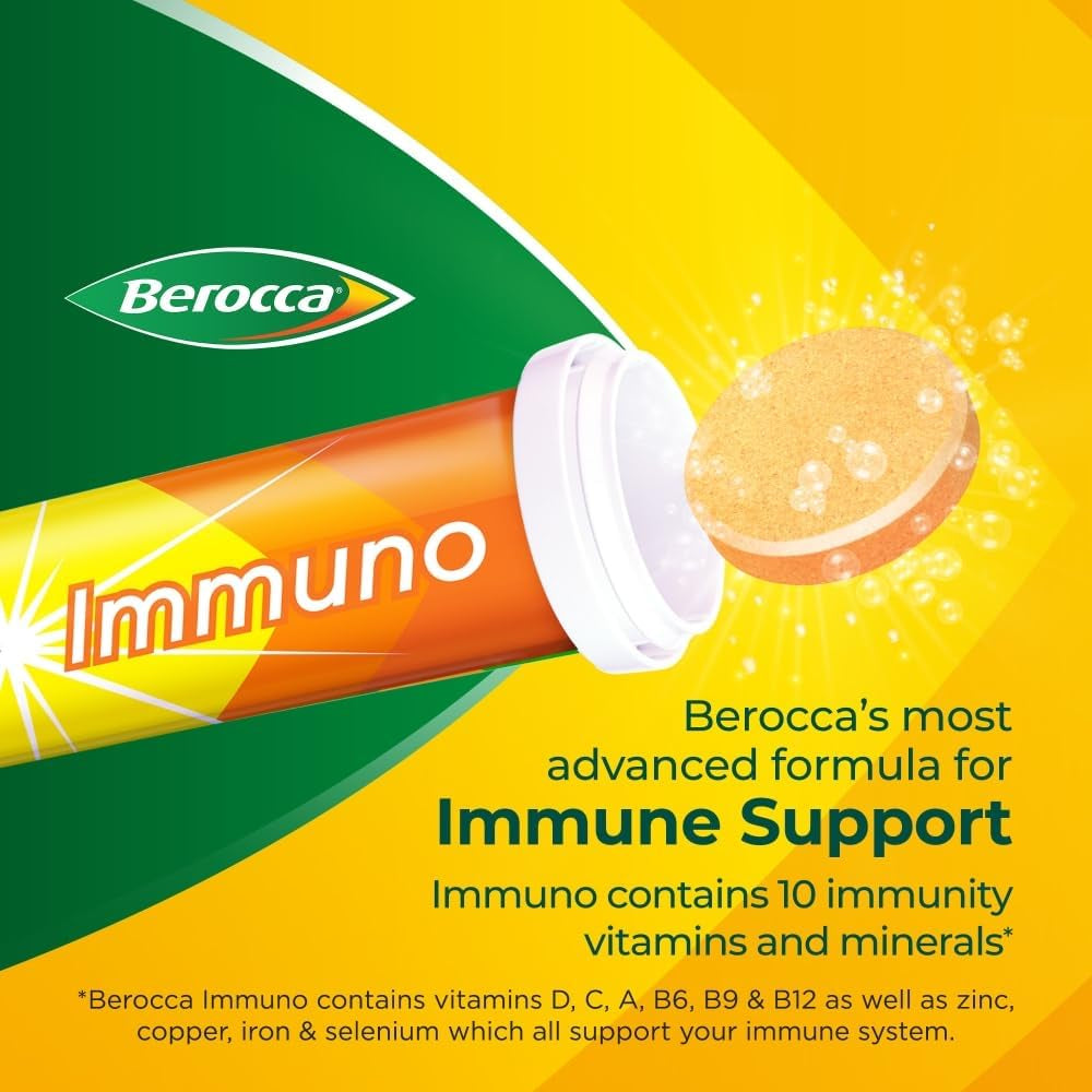 Berocca® Immuno - Energy & Immune Support 15 Tablets