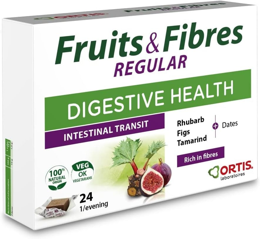 4 X ORTISAN FRUITS & FIBRE CUBES 24 in a BOX ORTIS