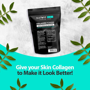 Nature Diet - Collagen Powder (Type I, III) | 600 G | Hydrolysate | Unflavored | Collagen Peptides | Source of Protein