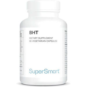 BHT (Butylated Hydroxytoluene) – Fights Oxidative Stress – Powerful Antioxidant & Antiviral – Anti-Age – Vegan – Supersmart