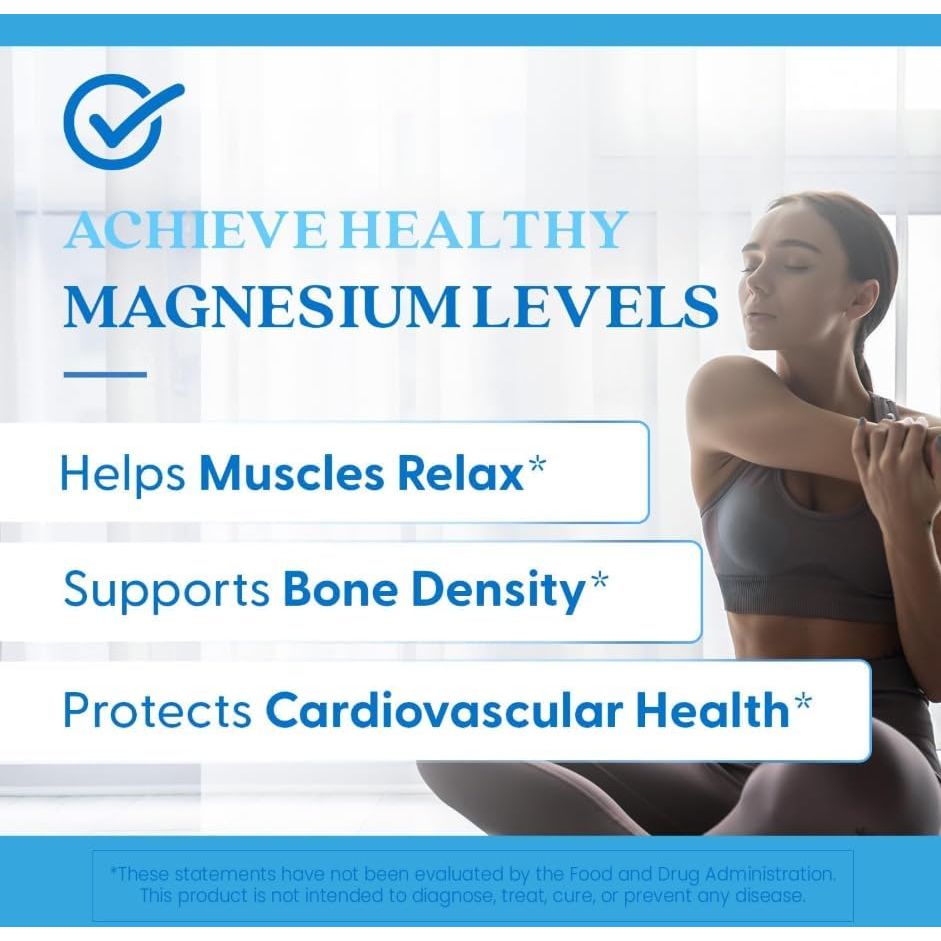 H. Absorption Magnesium Lysinate Glycinate, 200Mg per Serving, 240 Tablets