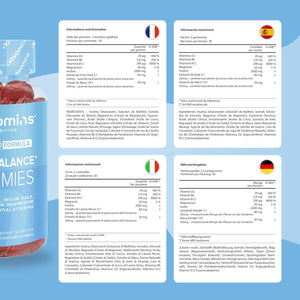 Novomins Estro Gummies – Womens Multivitamins - with Vitamin D, B6, B12, Maca & Kale Extract, Inulin - 60 Vegan Gummies