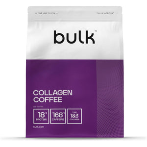 Bulk Collagen Coffee, High Protein, Black, Packaging May Vary, 500 G