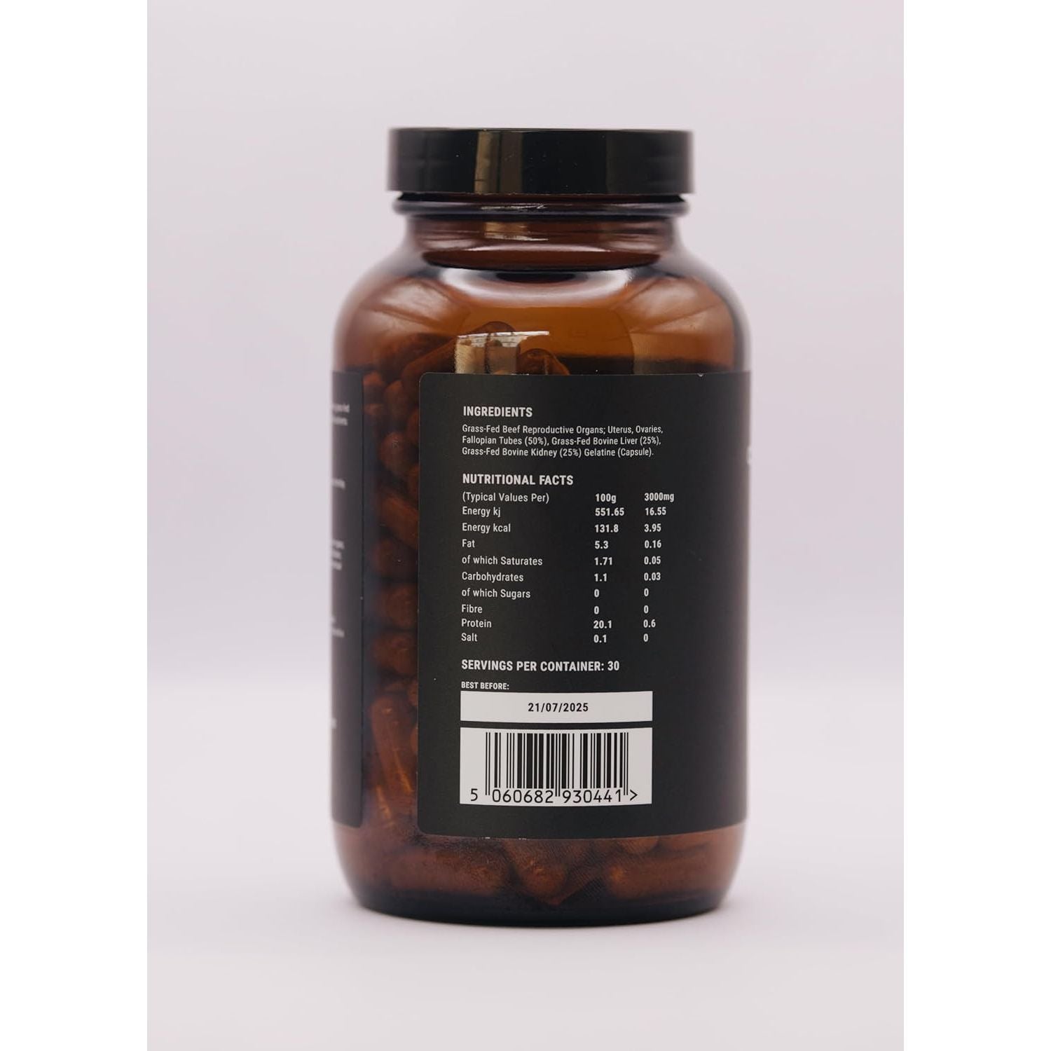 APE Nutrition Optimised Female | Hormonal & Reproductive Health Support & Balance for Women | 100% Grass-Fed Desiccated Beef Organs | Ancestral Supplements for Women | 180 Capsules