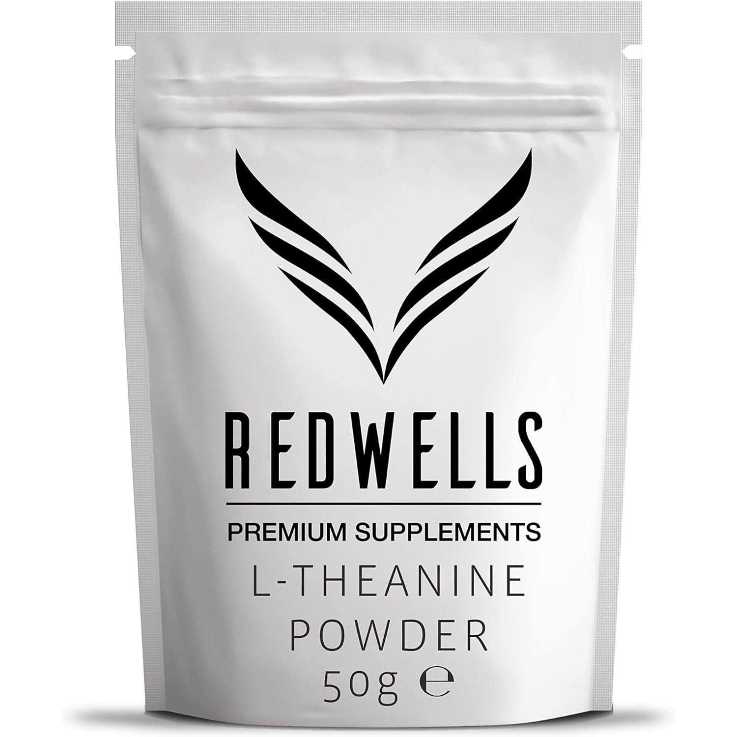Theanine Powder REDWELLS Anxiety & Stress No Additives GMO Free - 50G Pack