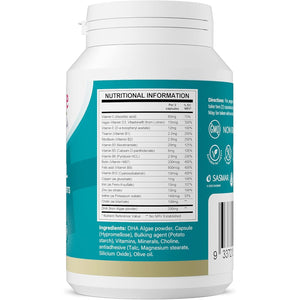 CONCEIVE plus Prenatal Vitamins for Women - Multivitamin with DHA, Choline, Folate, Non GMO Pregnancy Supplement | 30 Day Supply, Pre Conception Vitamin, Fertility Booster, Help Get Pregnant | 60 Caps