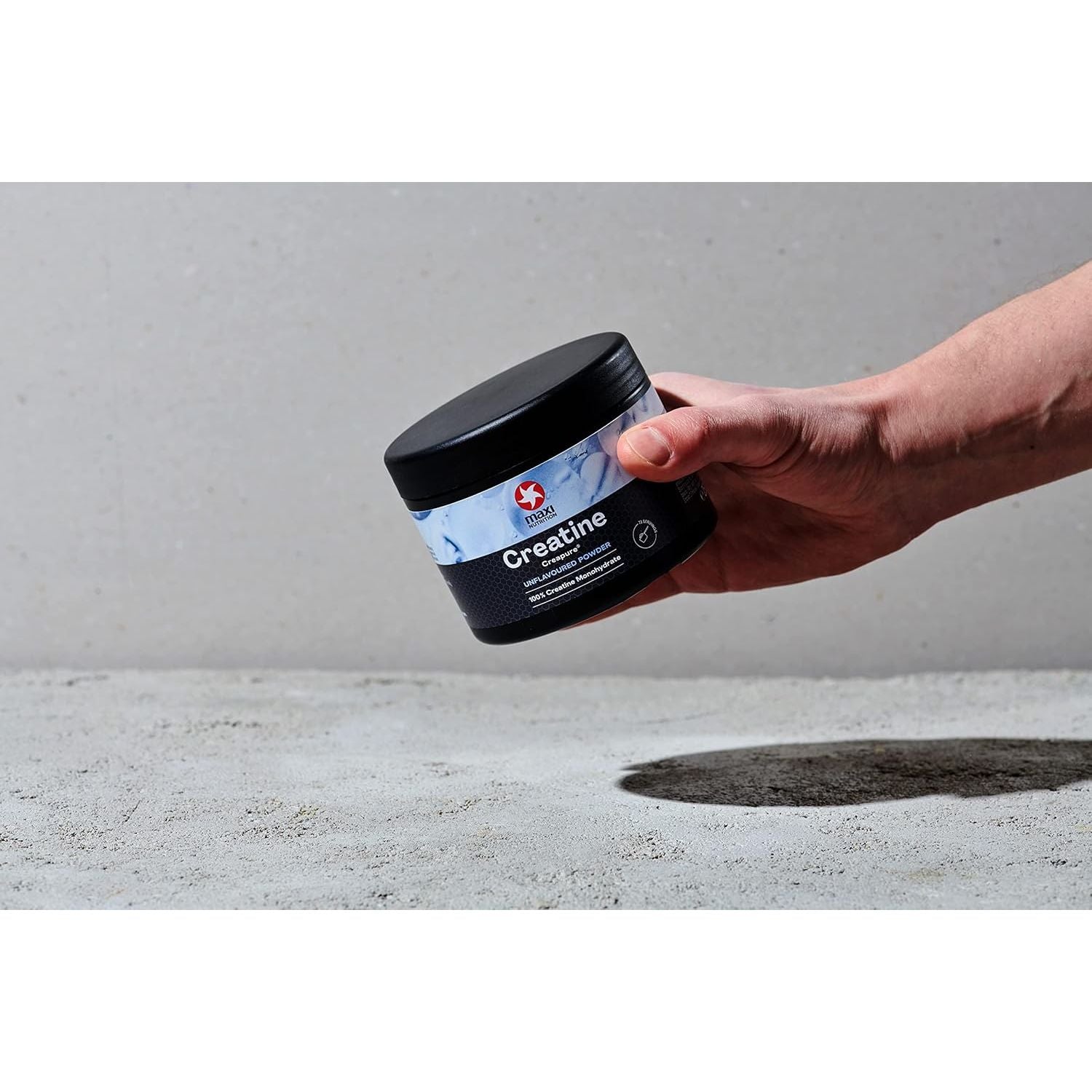 Maxinutrition 100 Percent Creatine Monohydrate, (Creapure) 250G, High Dose and Pure Creatine Powder for Maximum Performance during Your Training, Unflavoured