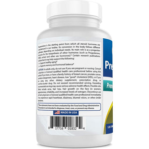 Best Naturals Pregnenolone 100 Mg 120 Tablets (120 Count (Pack of 1))